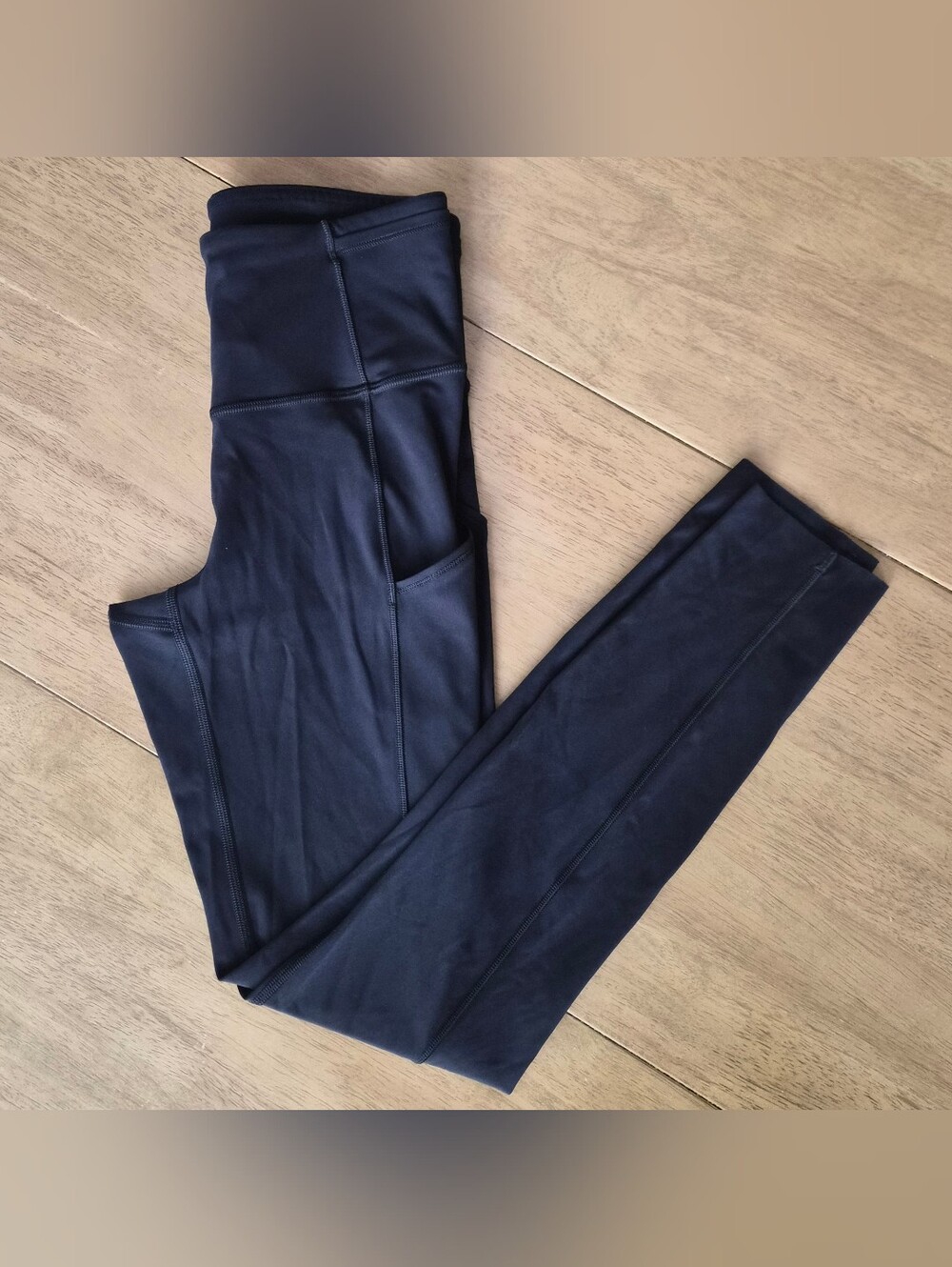 Lululemon Fast And Free Black 25" Leggings